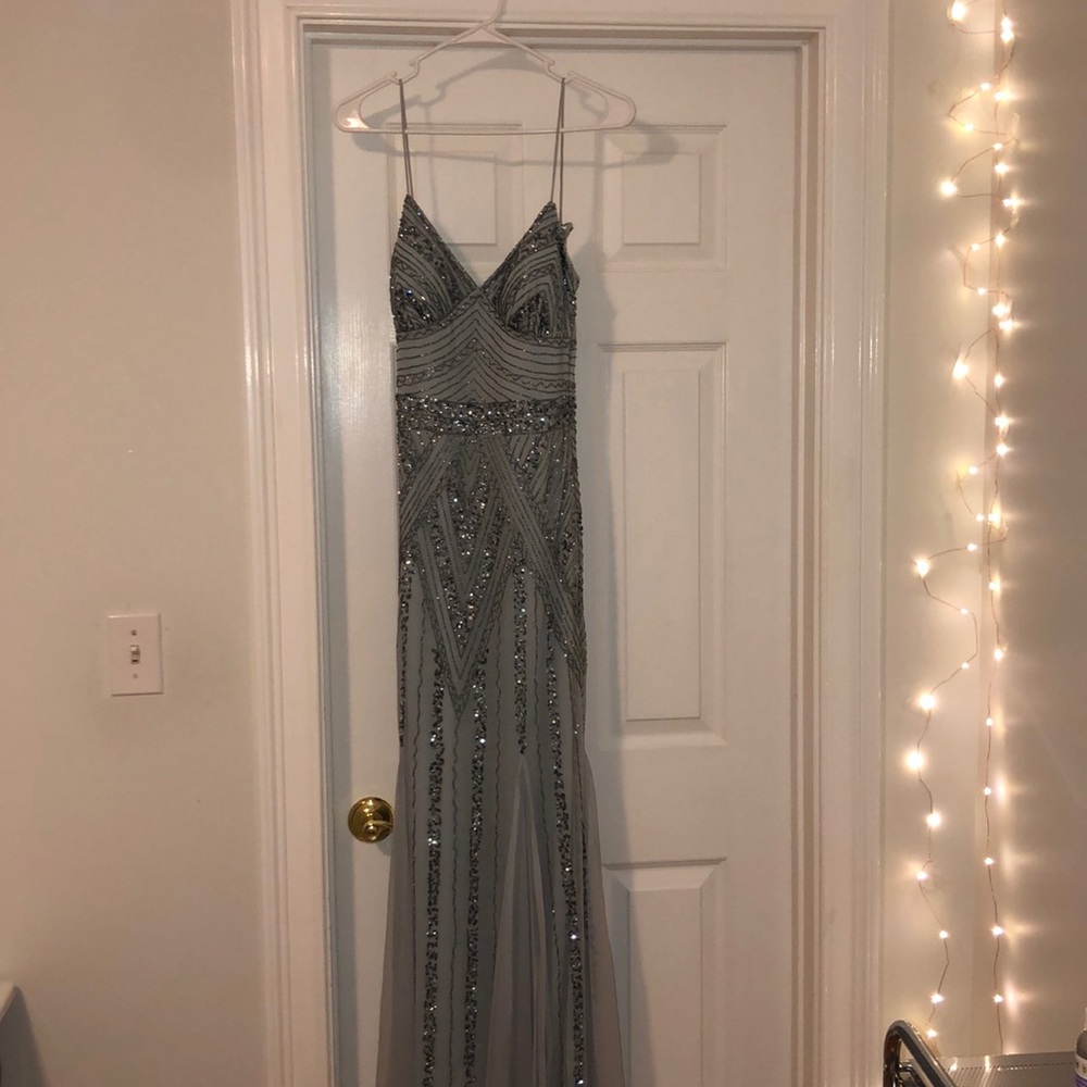 Light Blue Formal Dress